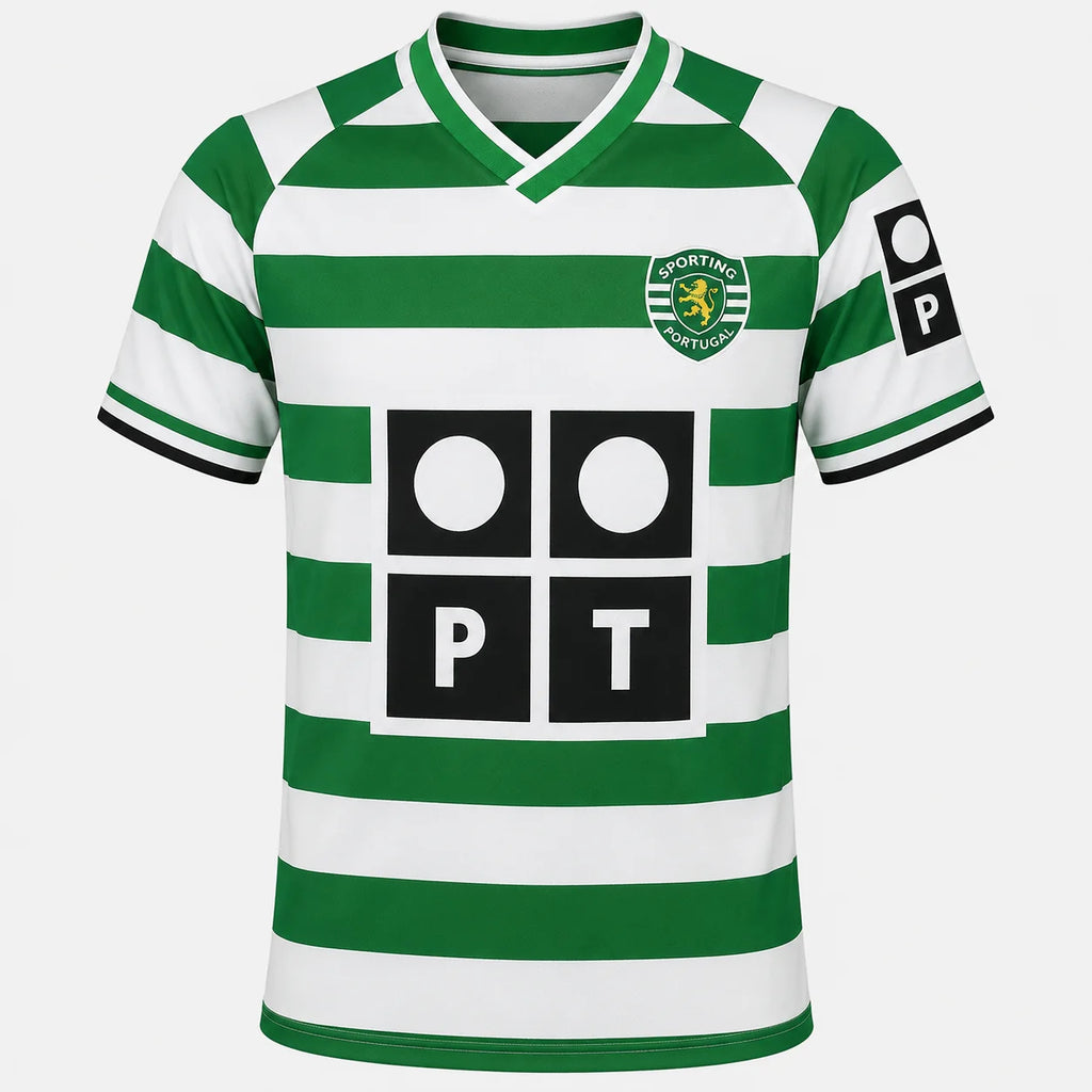 Sporting Lissabon Retro Tröja 03/04