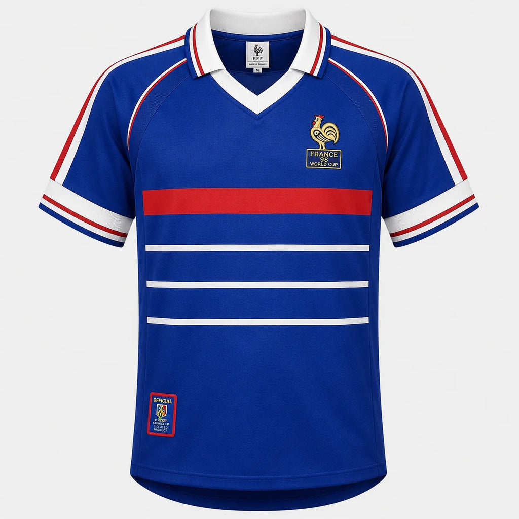 Frankrike Retro Tröja 98/99